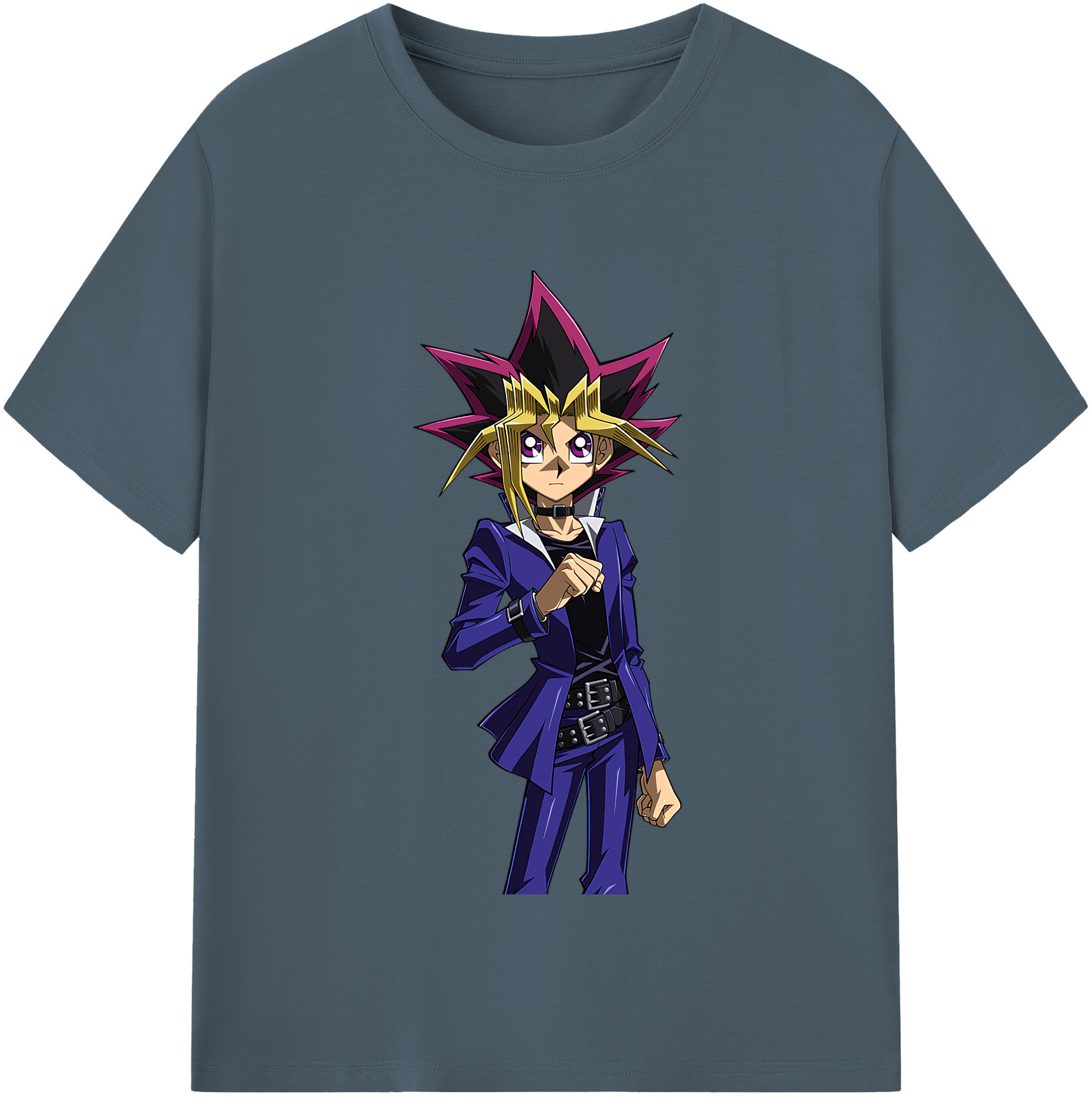 （画像用） 遊☆戯☆王 Yu-Gi-Oh! 綿100％半袖Tシャツ（フロントプリント）